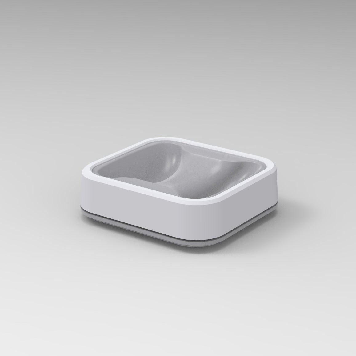 MaxDokr Sleep Stand for AirPods Max in sleek white and gray design, ideal for effortless headphone storage and protection.